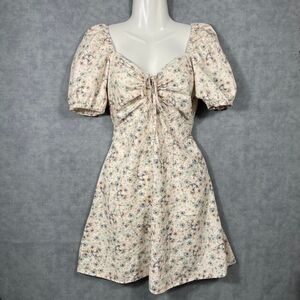 Cottage core floral dress by H&M